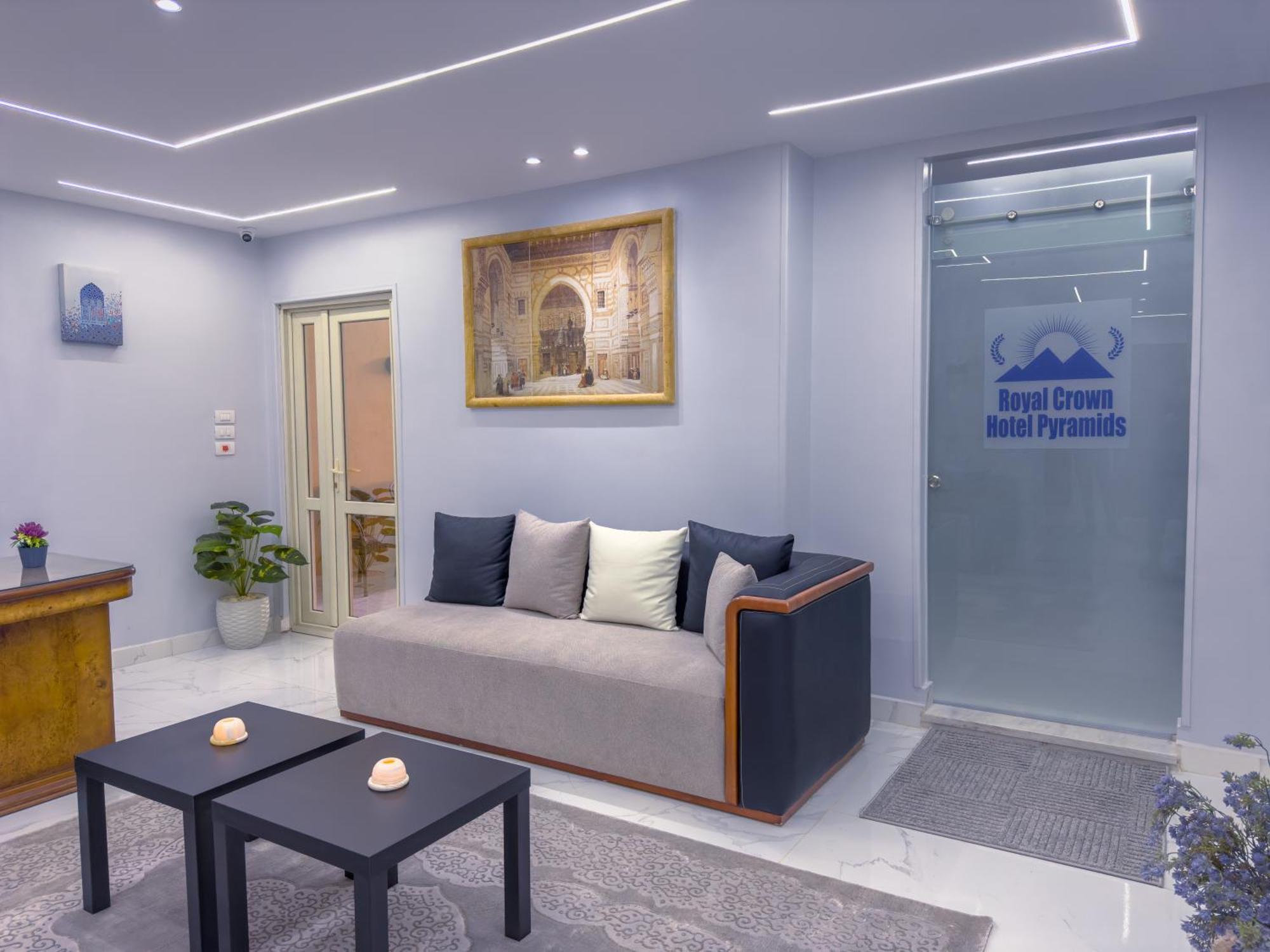 Royal Crown Hotel Giza Pyramids View Kafrat al Jabal Exterior photo